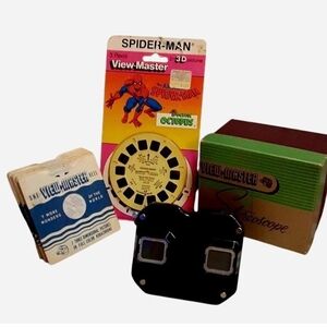 Vintage View-Master 3D Viewer with Reels